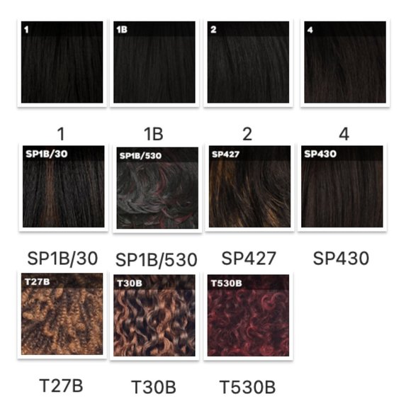 La Cosmo Vanessa Hair Half Wig Express Weave Curly Hair Bangs Bob Short Spirals - Picture 4 of 4